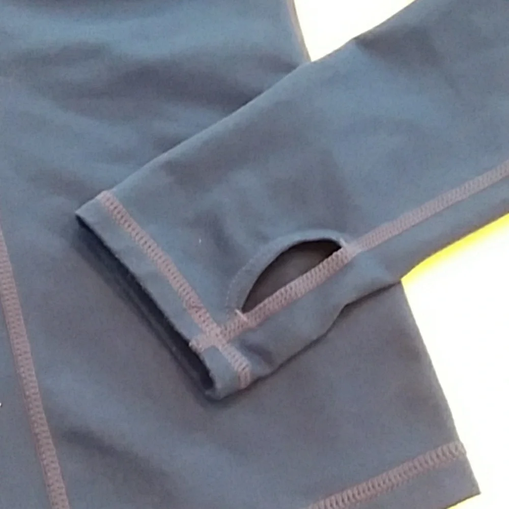 Z by zella large 10/12 Blue quarter zip up jacket